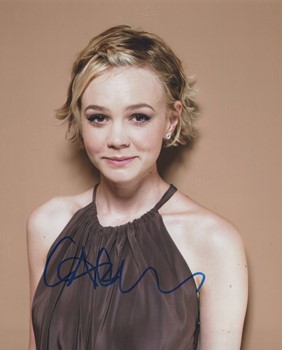 Carey Mulligan autograph