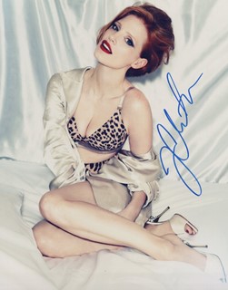 Jessica Chastain autograph