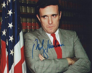 Rudy Giuliani autograph