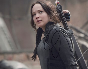 Jennifer Lawrence autograph