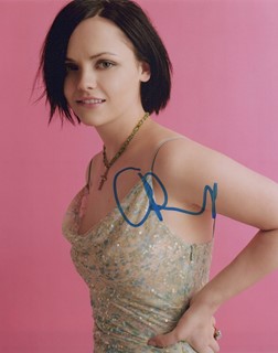 Christina Ricci autograph