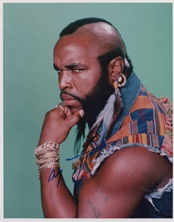 Mr. T autograph