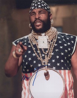 Mr. T autograph