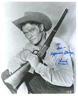 Chuck Connors autograph