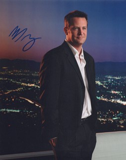 Matthew Perry autograph