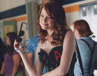 Emma Stone autograph