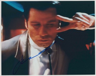 John Travolta autograph