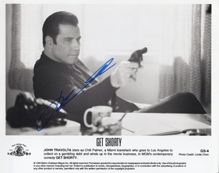 John Travolta autograph