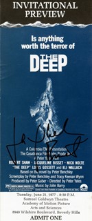 Jacqueline Bisset autograph