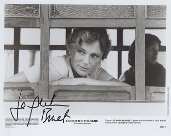 Jacqueline Bisset autograph