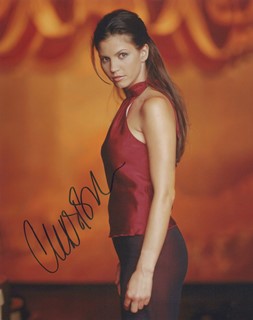 Charisma Carpenter autograph