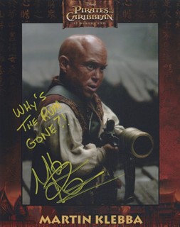 Martin Klebba autograph