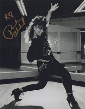 Paula Abdul autograph