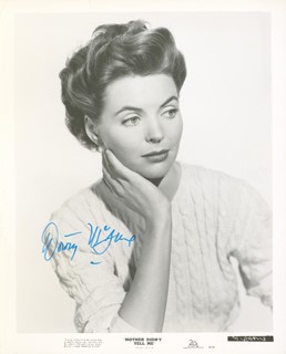 Dorothy McGuire autograph