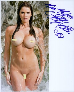 Crystal McCahill autograph