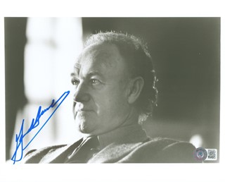 Gene Hackman autograph