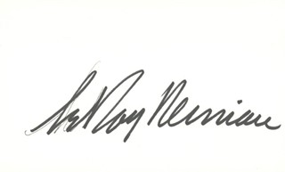 LeRoy Neiman autograph