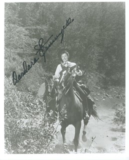 Barbara Stanwyck autograph