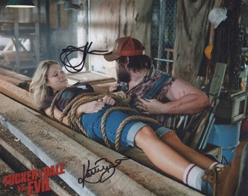 Tucker & Dale Vs Evil autograph