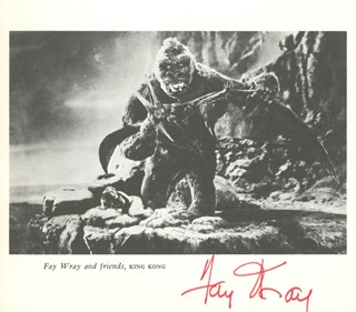 Fay Wray autograph