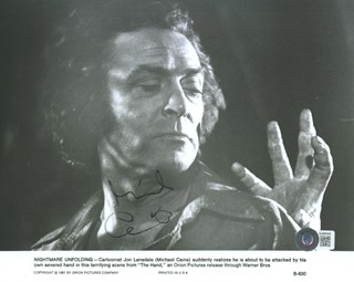 Michael Caine autograph