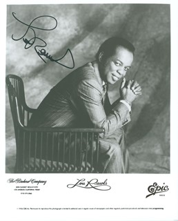 Lou Rawls autograph