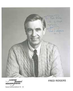 Fred Rogers autograph