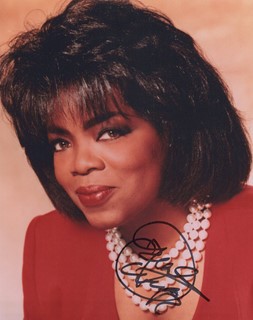 Oprah Winfrey autograph