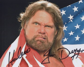 Jim Duggan autograph