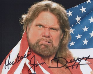 Jim Duggan autograph