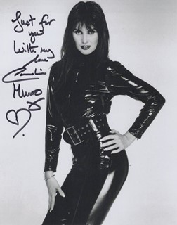 Caroline Munro autograph