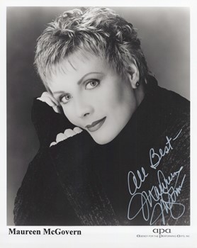 Maureen McGovern autograph