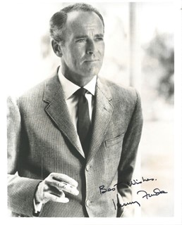 Henry Fonda autograph