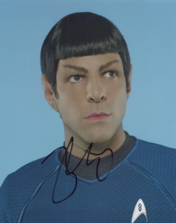 Zachary Quinto autograph