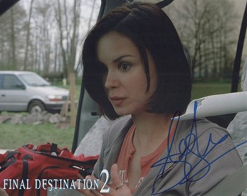 Keegan Connor Tracy autograph