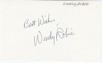 Wendy Robie autograph