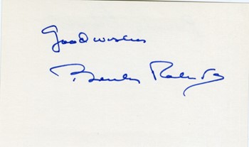 Beverly Roberts autograph