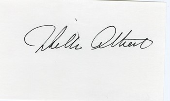 William Atherton autograph