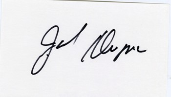 Jack Klugman autograph