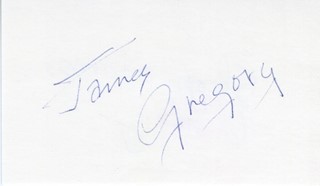 James Gregory autograph