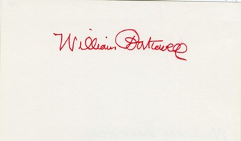 William Bakewell autograph