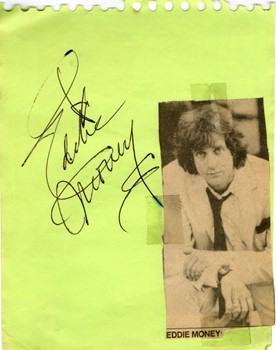 Eddie Money autograph