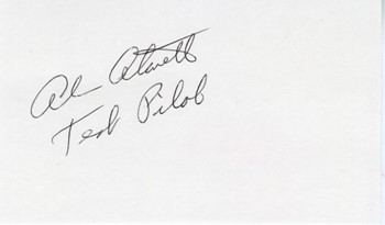 Al Atwell autograph