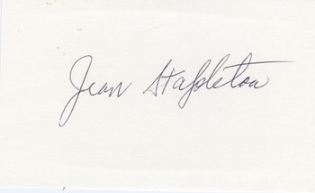 Jean Stapleton autograph