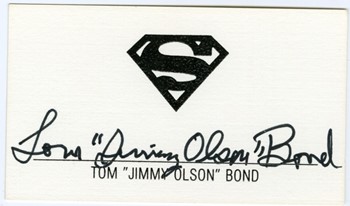 Tommy 'Butch' Bond autograph