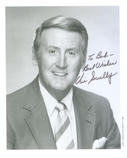 Vin Scully autograph