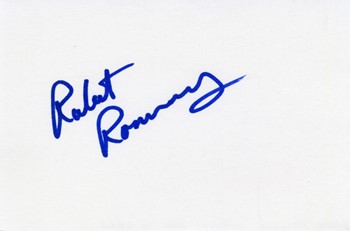 Robert Romanus autograph