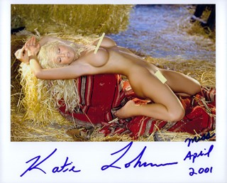 Katie Lohmann autograph