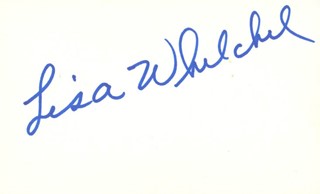 Lisa Whelchel autograph