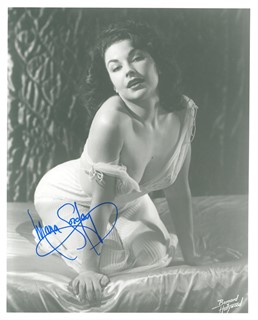 Mara Corday autograph